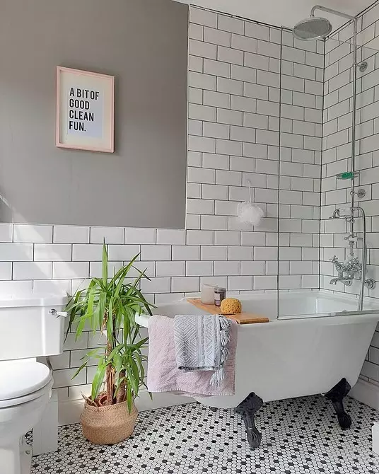 6 עצות לתכנון של חדר האמבטיה בצבע אפור-לבן ו -80 דוגמאות בתמונה 3529_168
