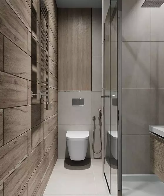6 Tips for the design of the bathroom in gray-white color and 80 examples in the photo 3529_20