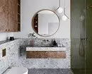 6 consigli per il design del bagno in colore grigio-bianco e 80 esempi nella foto 3529_22