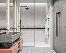 6 petua untuk reka bentuk bilik mandi dalam warna kelabu-putih dan 80 contoh dalam foto 3529_52