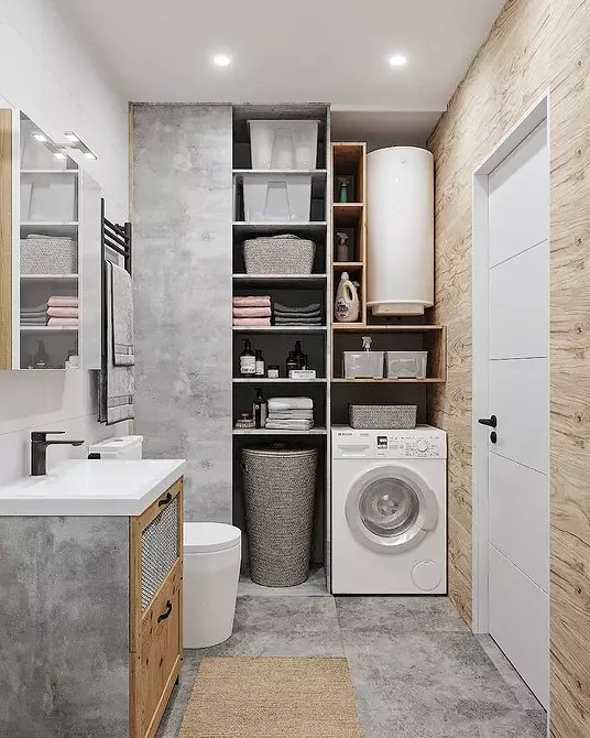 6 порад щодо оформлення ванної кімнати в сіро-білому кольорі і 80 прикладів на фото 3529_58