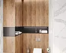 6 consigli per il design del bagno in colore grigio-bianco e 80 esempi nella foto 3529_69