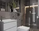 6 tipov pre dizajn kúpeľne v šedej bielej farbe a 80 príkladov na fotografii 3529_7