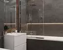 6 petua untuk reka bentuk bilik mandi dalam warna kelabu-putih dan 80 contoh dalam foto 3529_70