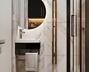 6 savjeta za dizajn kupaonice u sivo-bijeloj boji i 80 primjera na fotografiji 3529_9