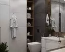 6 petua untuk reka bentuk bilik mandi dalam warna kelabu-putih dan 80 contoh dalam foto 3529_90