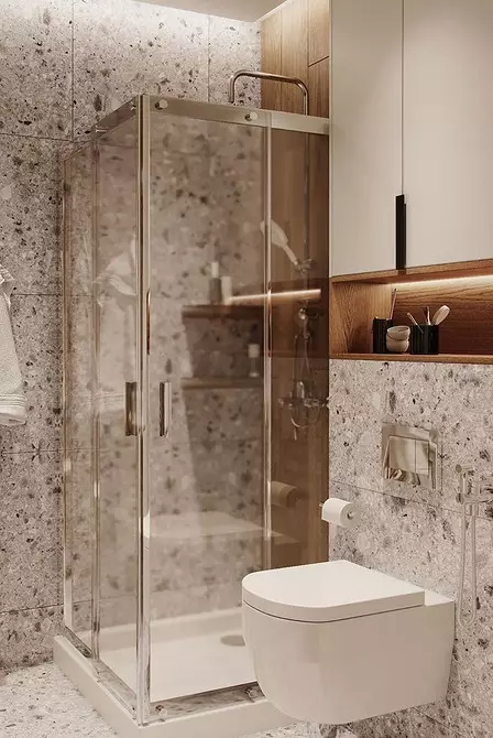 11 Badezimmer mit einer Fläche von 5 Quadratmetern. M, die Sie mit einem schönen Design inspirieren (und 52 Fotos) 3537_56