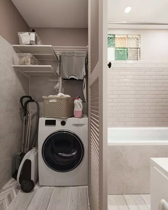 11 Badezimmer mit einer Fläche von 5 Quadratmetern. M, die Sie mit einem schönen Design inspirieren (und 52 Fotos) 3537_86