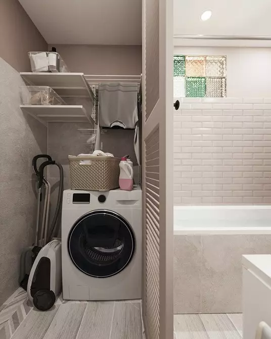 5 metrekarelik bir alanı olan 11 banyo. M güzel bir tasarıma ilham veren m (ve 52 fotoğraf) 3537_86