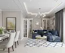 Design living-dining room design: zoning rules and planning features 3573_114