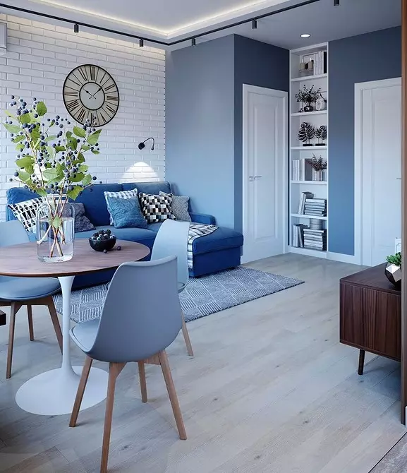 Design Living-Dining Room Design: Rregullat e Zonimit dhe Karakteristikat e Planifikimit 3573_34