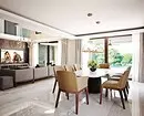 Diseño de sala de estar-comedor: reglas de zonificación y características de planificación 3573_46