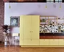 We stellen een interieur op van gele keuken: beste kleurencombinaties en 84 foto's 3585_115