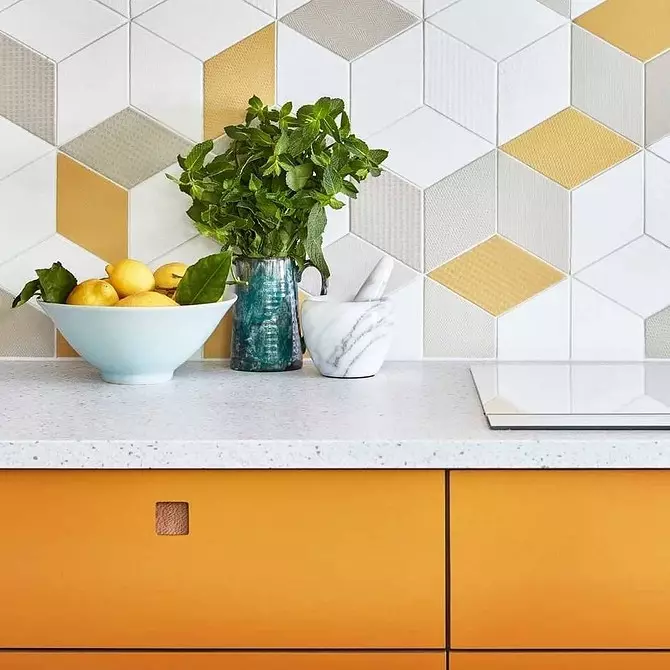 Nós elaboramos um interior da cozinha amarela: melhores combinações de cores e 84 fotos 3585_14