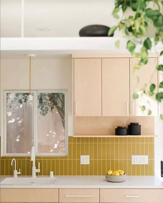 Dibujamos un interior de cocina amarilla: las mejores combinaciones de colores y 84 fotos. 3585_15