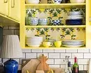 Opracowujemy wnętrze żółtej kuchni: najlepsze kombinacje kolorów i 84 zdjęć 3585_30