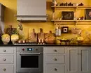 Ние изготвуваме внатрешност на жолта кујна: најдобри комбинации на бои и 84 фотографии 3585_49