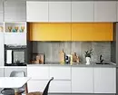 Narišimo notranjost rumene kuhinje: najboljše barvne kombinacije in 84 fotografij 3585_51