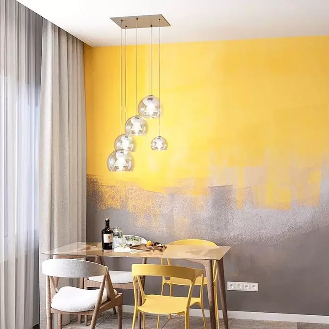 Chúng tôi vẽ một nội thất của bếp màu vàng: kết hợp màu sắc tốt nhất và 84 ảnh 3585_64