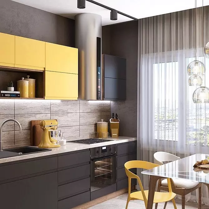 Оформляємо інтер'єр жовтої кухні: кращі колірні поєднання і 84 фото 3585_67