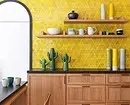 We draw up an interior of yellow kitchen: Best color combinations and 84 photos 3585_93
