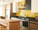 Σχεδιάζουμε ένα εσωτερικό της κίτρινης κουζίνας: καλύτερους συνδυασμούς χρωμάτων και 84 φωτογραφίες 3585_96