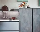 Interior of gray-blue kitchen (60 photos) 3637_49