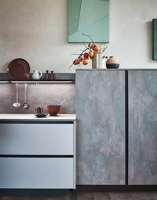 Interior de cociña gris-azul (60 fotos) 3637_54