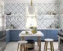 Interior de bucătărie albastru gri (60 de fotografii) 3637_56