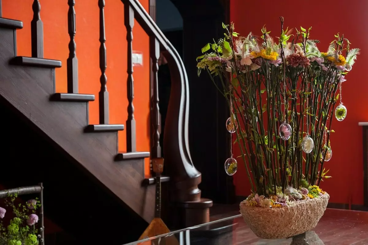 4 vackra varianter av påskdekorationer från krysantemum från blomsterhandlare 3671_13