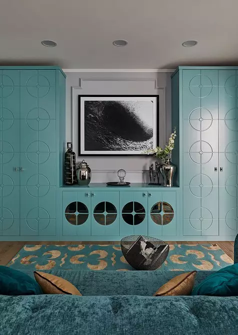 Apartment mit drei Schlafzimmern in Moskau mit hellen Details und nachdenklichen Ergonomie 3681_35