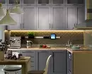 ایک بہت چھوٹا سا باورچی خانے کے رہنے والے کمرے کا انتظام کیسے کریں: 5 ڈیزائن تجاویز اور 64 تصاویر کی حوصلہ افزائی کے لئے 3706_27