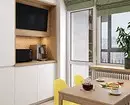 Hvordan ordne en veldig liten kjøkken-stue: 5 design tips og 64 bilder for inspirasjon 3706_44