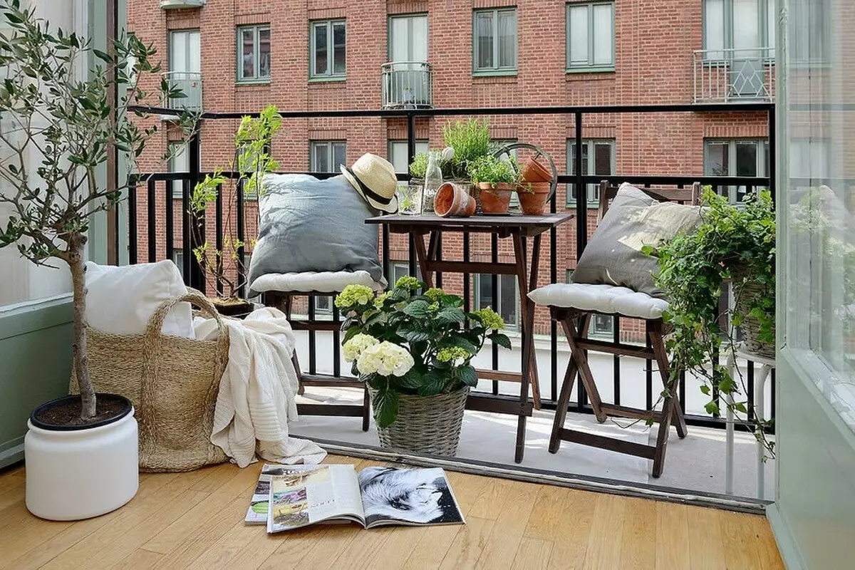 Wenn Sie kein Hütten haben: Wie man ein Blumenbett auf dem Balkon mit eigenen Händen herstellt 3747_14