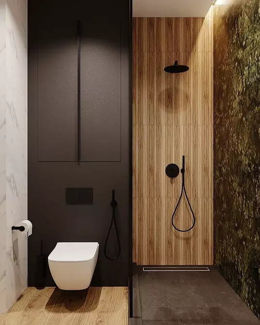 Layout och design av badrum 6 kvadratmeter. m till exempel 11 snygga projekt 3760_20