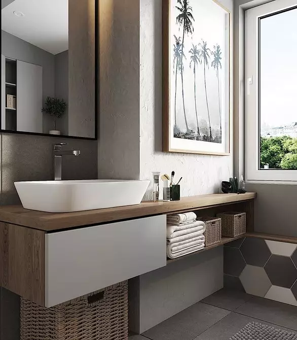 Disposición e deseño de baño 6 metros cadrados. m Por exemplo 11 proxectos elegantes 3760_97