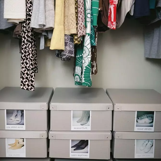 Cómo doblar la ropa y los zapatos de invierno para que no ocupen todo el guardarropa: 7 Lifehams con video 3812_25