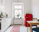 Com emetre un disseny de cuina blanca vermella: consells i antiprodes actuals 3877_109