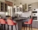 Come emettere un design di cucina bianca rossa: suggerimenti correnti e antiprodifici 3877_126
