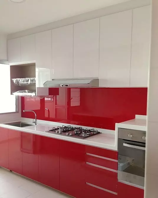 Як оформити дизайн червоно-білої кухні: актуальні поради і антиприкладом 3877_142