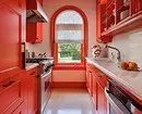 Com emetre un disseny de cuina blanca vermella: consells i antiprodes actuals 3877_3