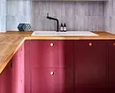 Come emettere un design di cucina bianca rossa: suggerimenti correnti e antiprodifici 3877_36