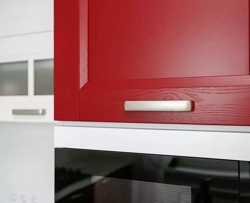 Come emettere un design di cucina bianca rossa: suggerimenti correnti e antiprodifici 3877_52