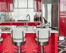 Come emettere un design di cucina bianca rossa: suggerimenti correnti e antiprodifici 3877_86