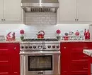 赤ホワイトキッチンの設計を発行する方法：現在のヒントと抗箱 3877_88