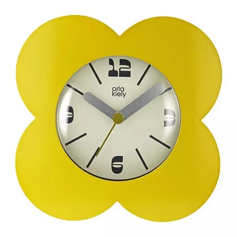 นาฬิกาแขวนป๊อปปี้ในรูปแบบของดอกไม้ใน ...