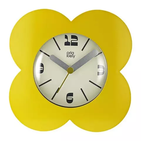 I-Wall Clock Poppy ngendlela yentyatyambo ...