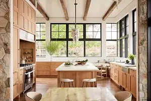 How to make a kitchen design under the tree and not get the interior from the 2000s (95 photos) 4090_1