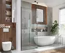 नुहाउने र स्नान को साथ बाथरूम डिजाइन: counteres 75 फोटोहरू - IVD.RU 4108_11