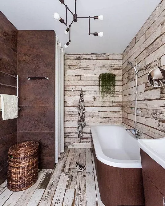 Design de banheiro com chuveiro e banho: Idéias interiores em 75 fotos - IVD.RU 4108_115